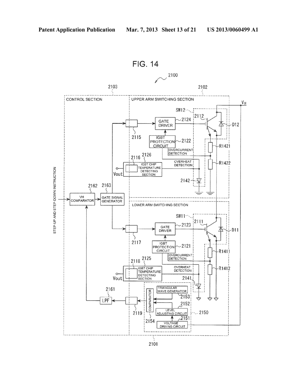 TEMPERATURE MEASURING DEVICE OF A POWER SEMICONDUCTOR APPARATUS - diagram, schematic, and image 14