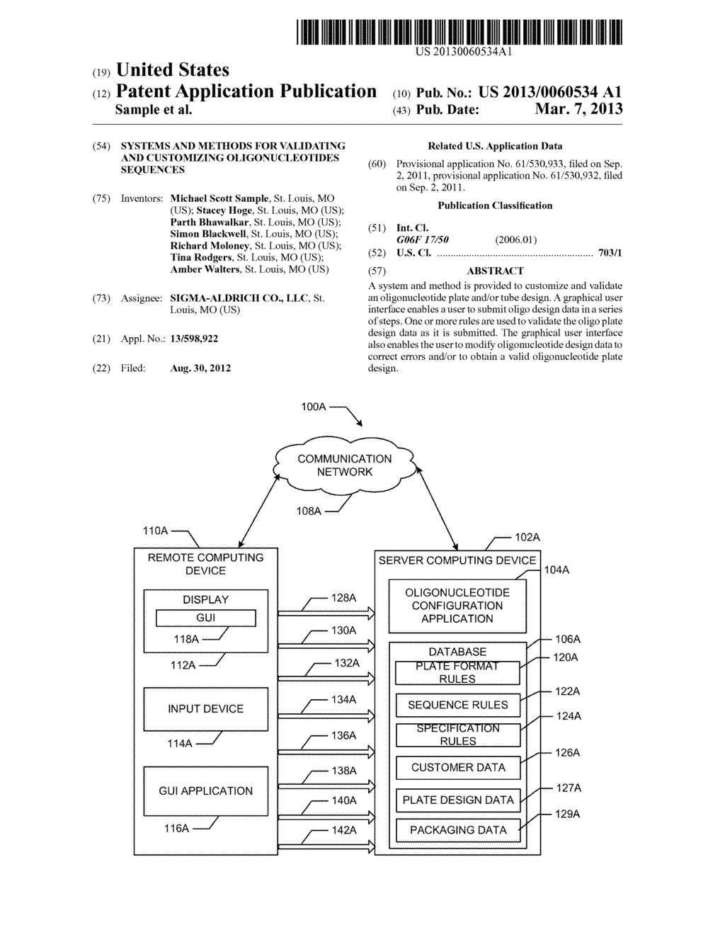 SYSTEMS AND METHODS FOR VALIDATING AND CUSTOMIZING OLIGONUCLEOTIDES     SEQUENCES - diagram, schematic, and image 01