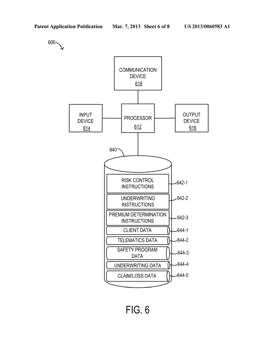 SYSTEMS AND METHODS FOR INSURANCE PRODUCT PRICING AND SAFETY PROGRAM     MANAGEMENT - diagram, schematic, and image 07