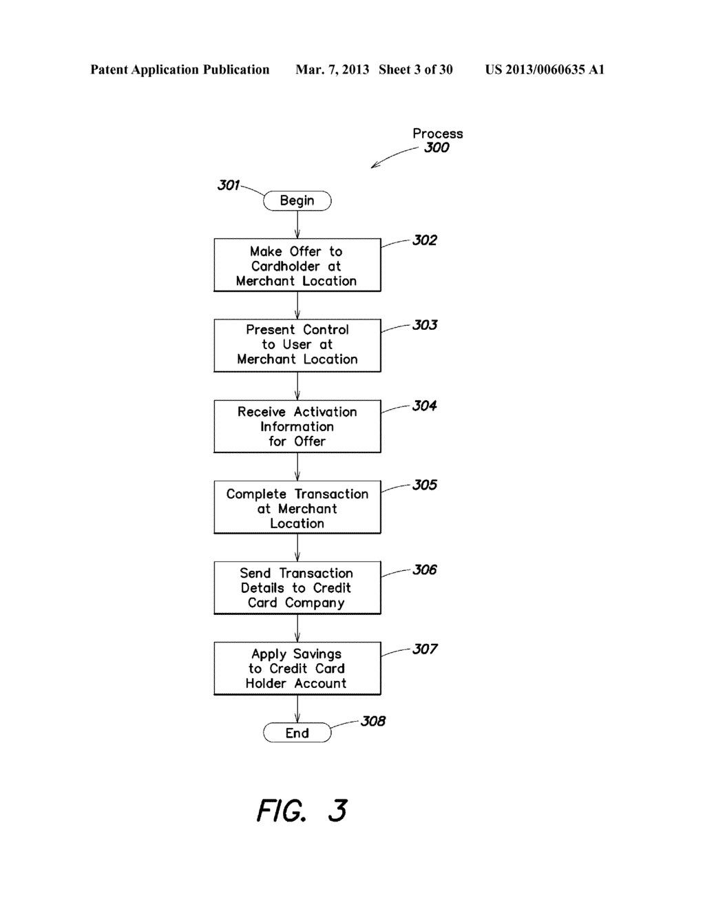 SYSTEM AND METHOD FOR MANAGING AND REDEEMING OFFERS WITH A LOCATION-BASED     SERVICE - diagram, schematic, and image 04