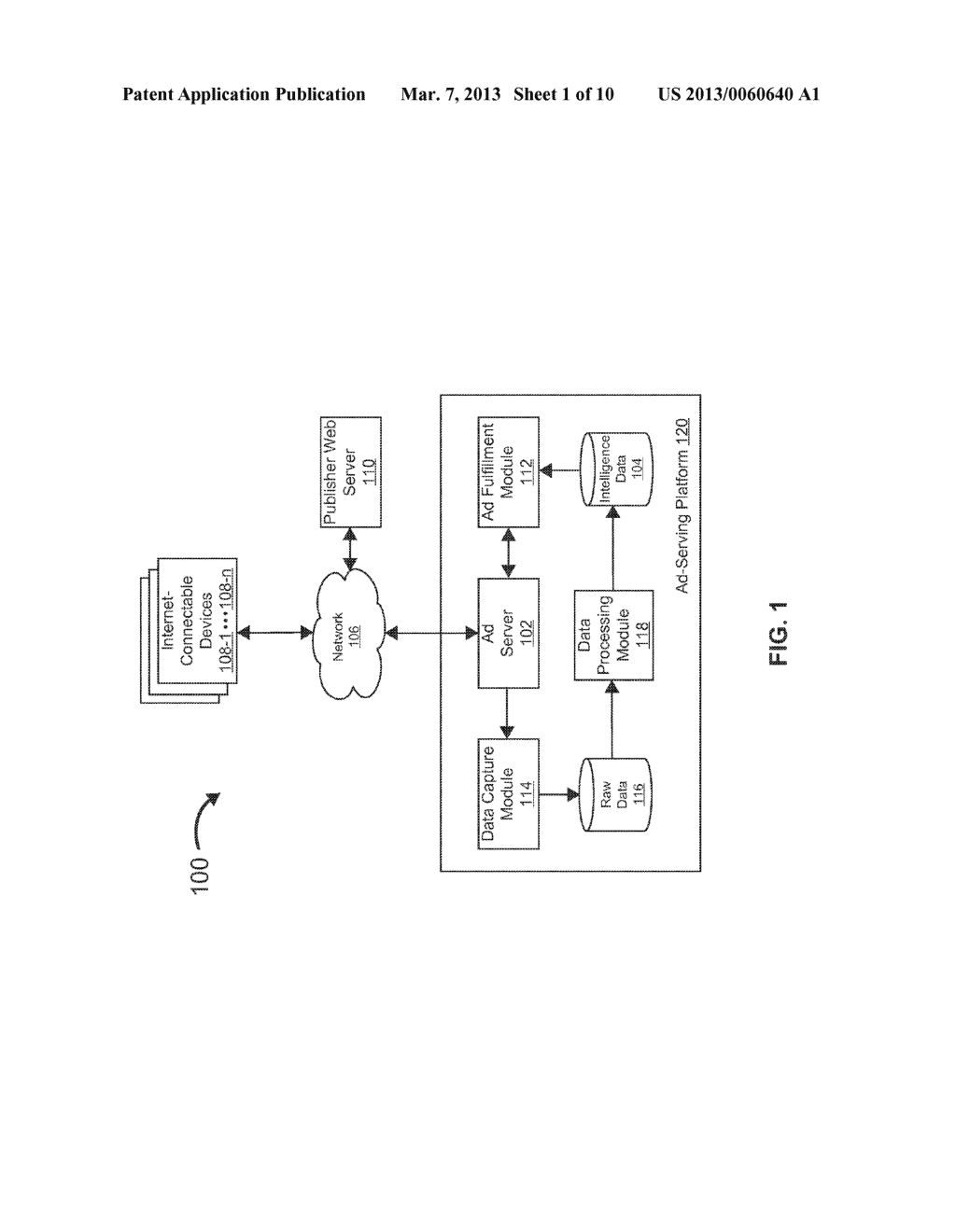 Methods and Systems for Performing Proximity-Based Targeting of     Advertisements to Internet-Connectable Devices and Utilizing Predicted     Locations of Internet-Connectable Devices Using Data Networks - diagram, schematic, and image 02