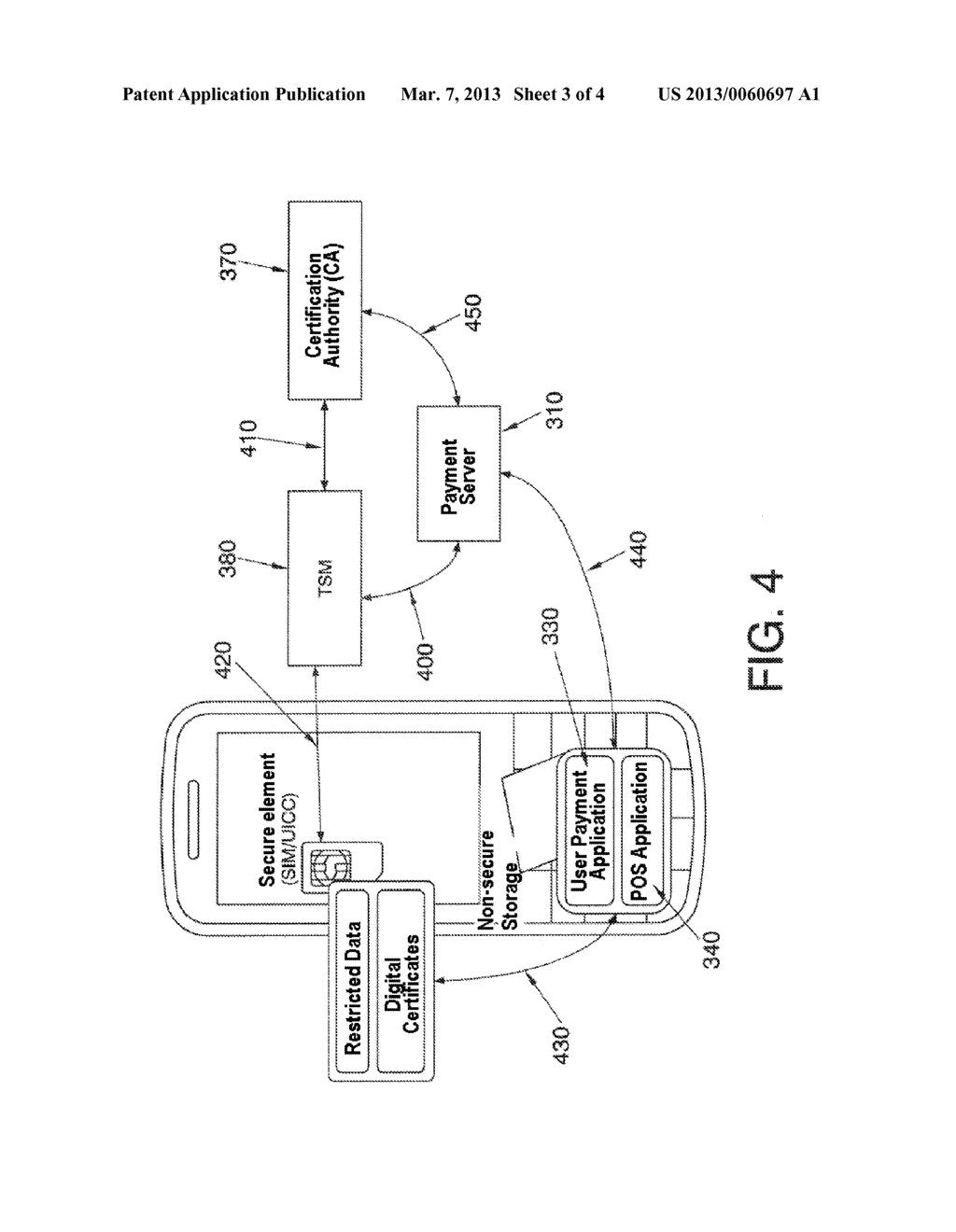 METHOD AND SYSTEM FOR PERFORMING A TRANSACTION - diagram, schematic, and image 04