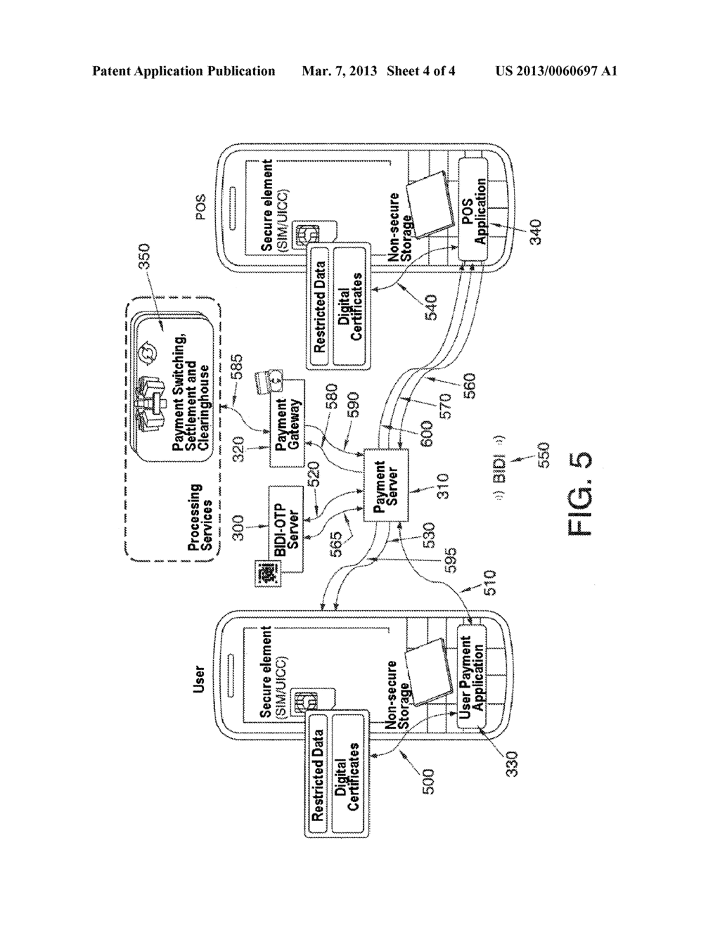 METHOD AND SYSTEM FOR PERFORMING A TRANSACTION - diagram, schematic, and image 05