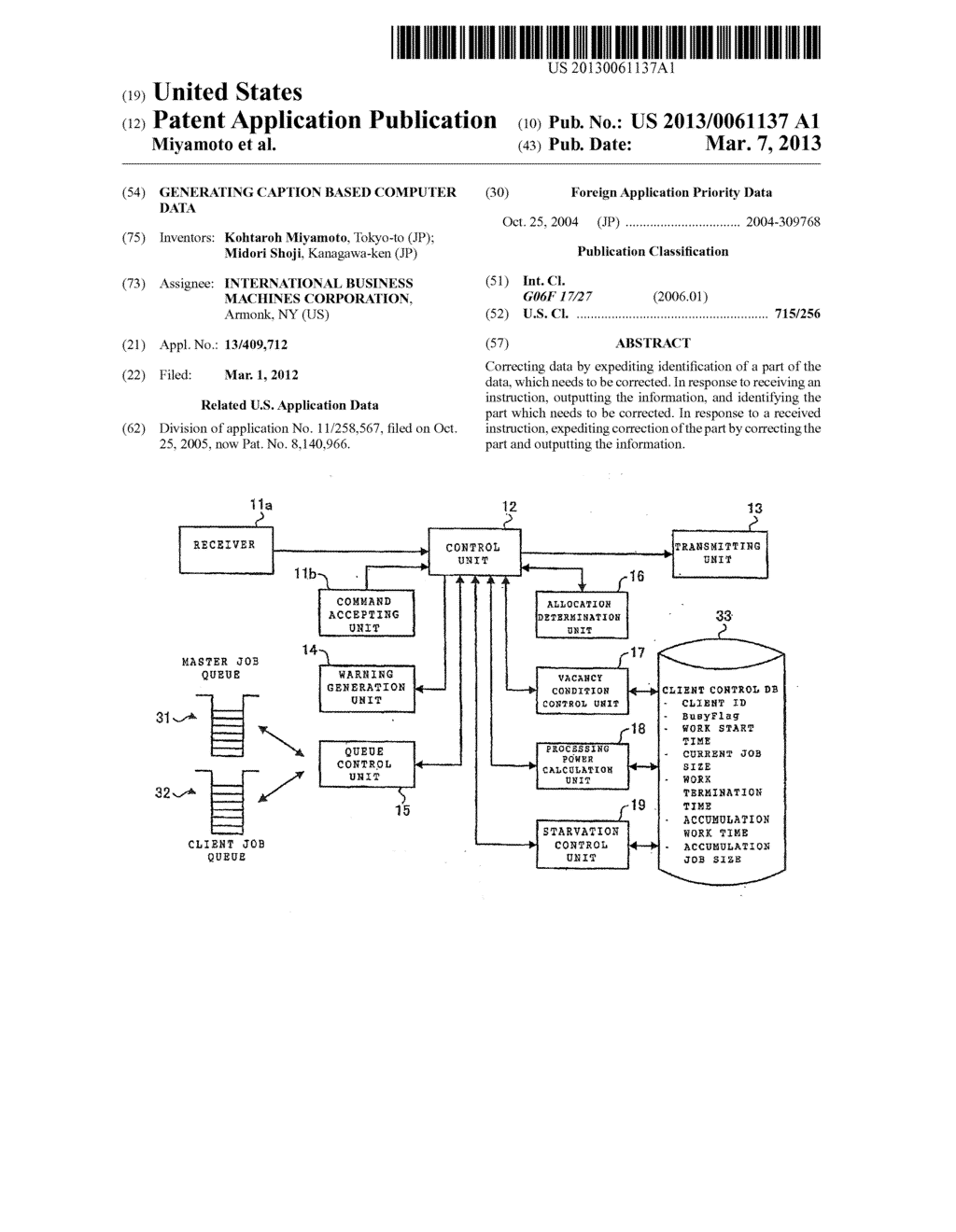 GENERATING CAPTION BASED COMPUTER DATA - diagram, schematic, and image 01