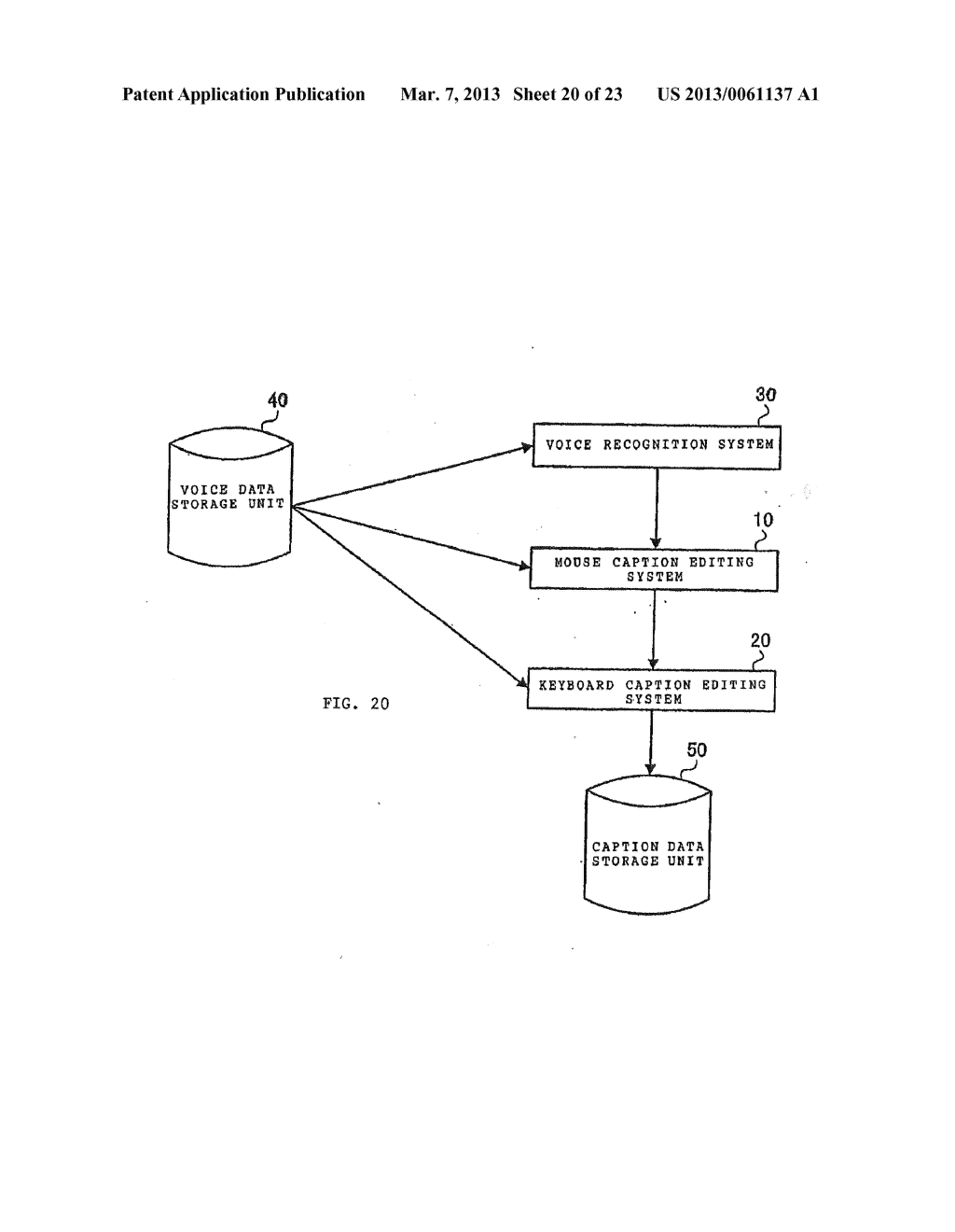 GENERATING CAPTION BASED COMPUTER DATA - diagram, schematic, and image 21