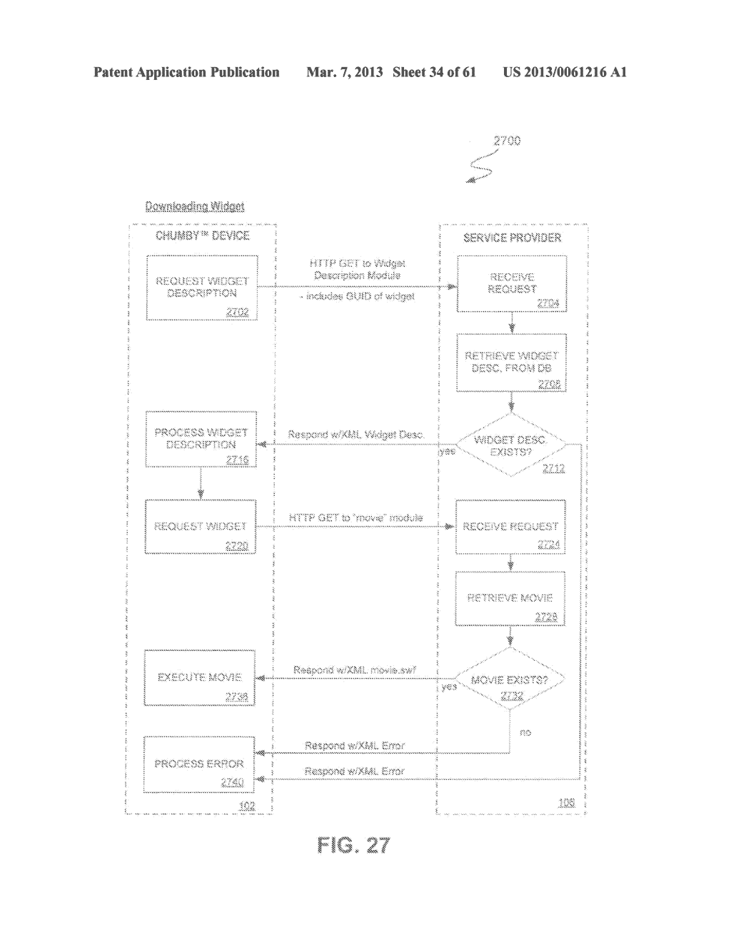 SYSTEM AND METHOD FOR AUTOMATICALLY UPDATING THE SOFTWARE OF A NETWORKED     PERSONAL AUDIOVISUAL DEVICE - diagram, schematic, and image 35