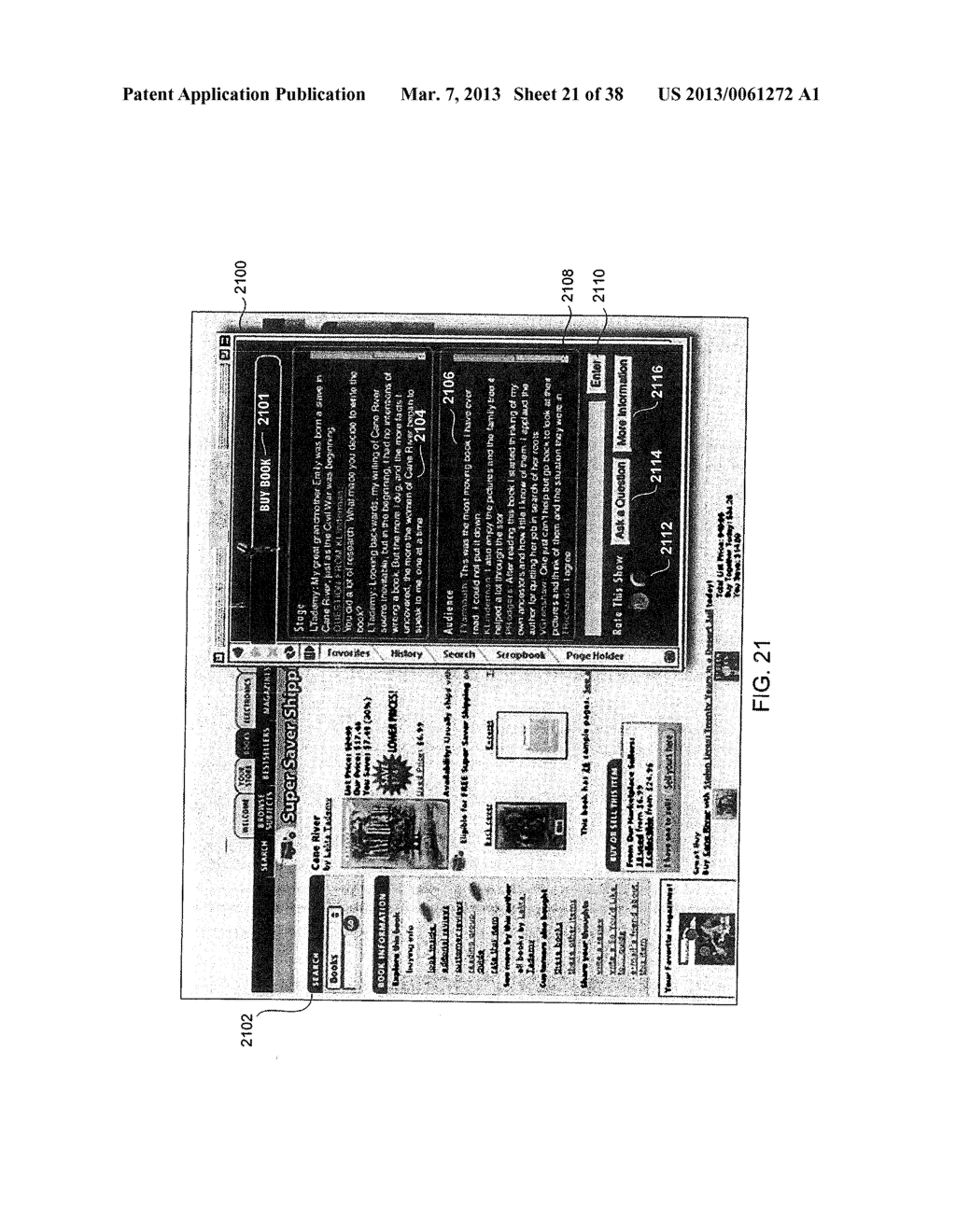 METHOD AND APPARATUS FOR INTERNET-BASED INTERACTIVE PROGRAMMING - diagram, schematic, and image 22