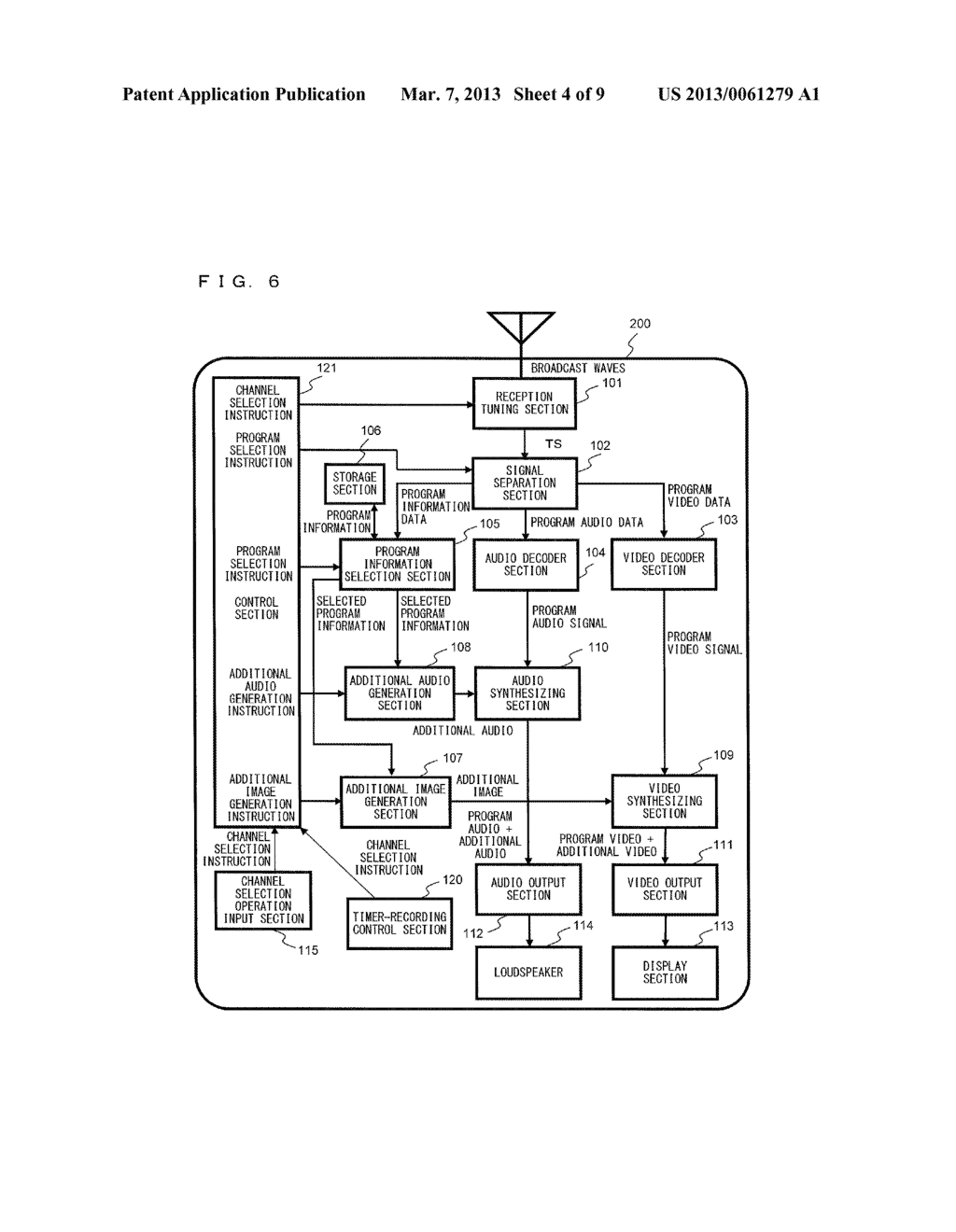 DIGITAL BROADCAST RECEPTION DEVICE AND DIGITAL BROADCAST RECEPTION METHOD - diagram, schematic, and image 05