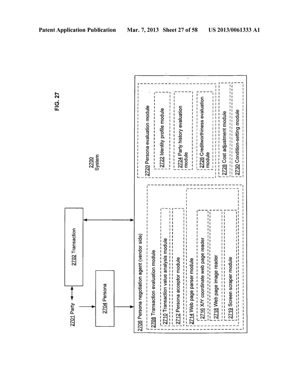 Computational systems and methods for verifying personal information     during transactions - diagram, schematic, and image 28