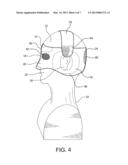 PROTECTIVE SPORTS HEADGEAR diagram and image