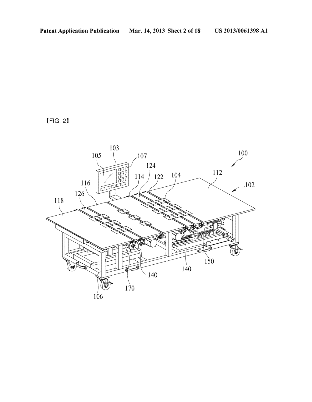 PLATFORM OF ELECTRIC-MOVABLE BED FOR BEDSORE PREVENTION CAPABLE OF     ADJUSTING SHAFT ACCORDING TO USER BODY TYPE AND METHOD FOR CONTROLLING     POSITION CHANGE PERIOD THEREOF - diagram, schematic, and image 03