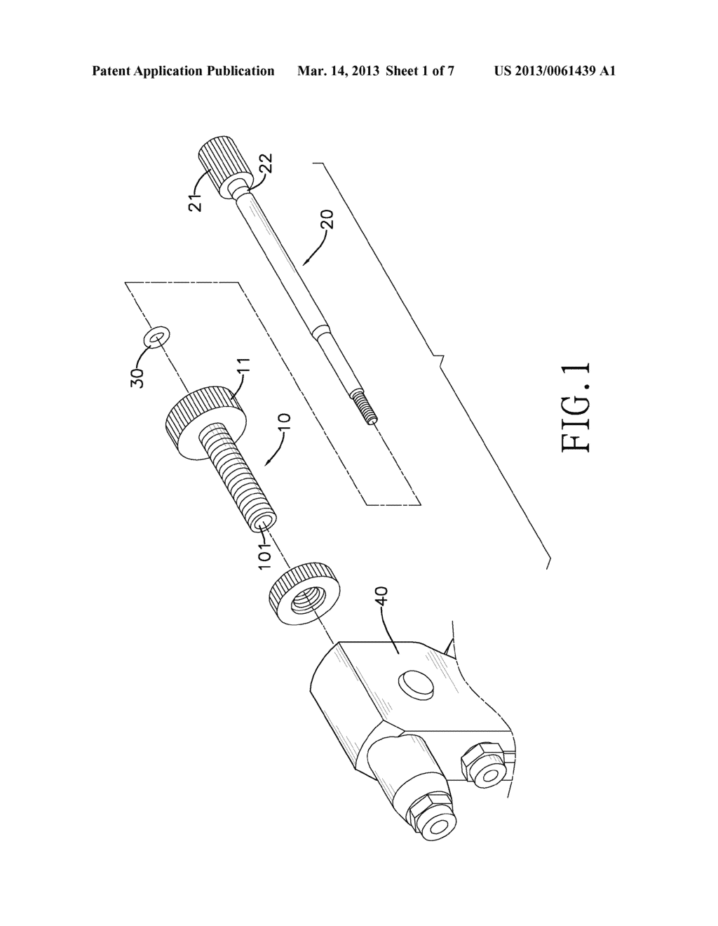 POSITIONING ASSEMBLY OF A HAND RIVET NUT TOOL - diagram, schematic, and image 02