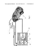 METHOD OF REPLACING A DETECTION HOUSING PLACED INSIDE THE WHEELS OF A     VEHICLE, DEVICE AND SENSOR ALLOWING THE IMPLEMENTATION THEREOF diagram and image