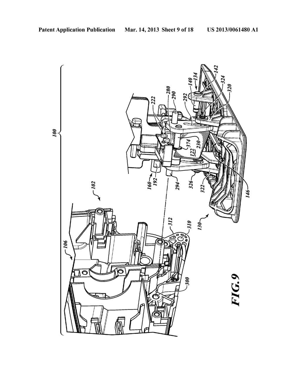 JIGSAW WITH DEPLOYABLE KEEL AND TILTABLE SHOE - diagram, schematic, and image 10