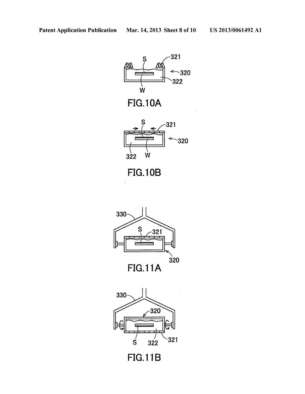 SUPERCRITICAL DRYING METHOD AND SUPERCRITICAL DRYING APPARATUS FOR     SEMICONDUCTOR SUBSTRATE - diagram, schematic, and image 09