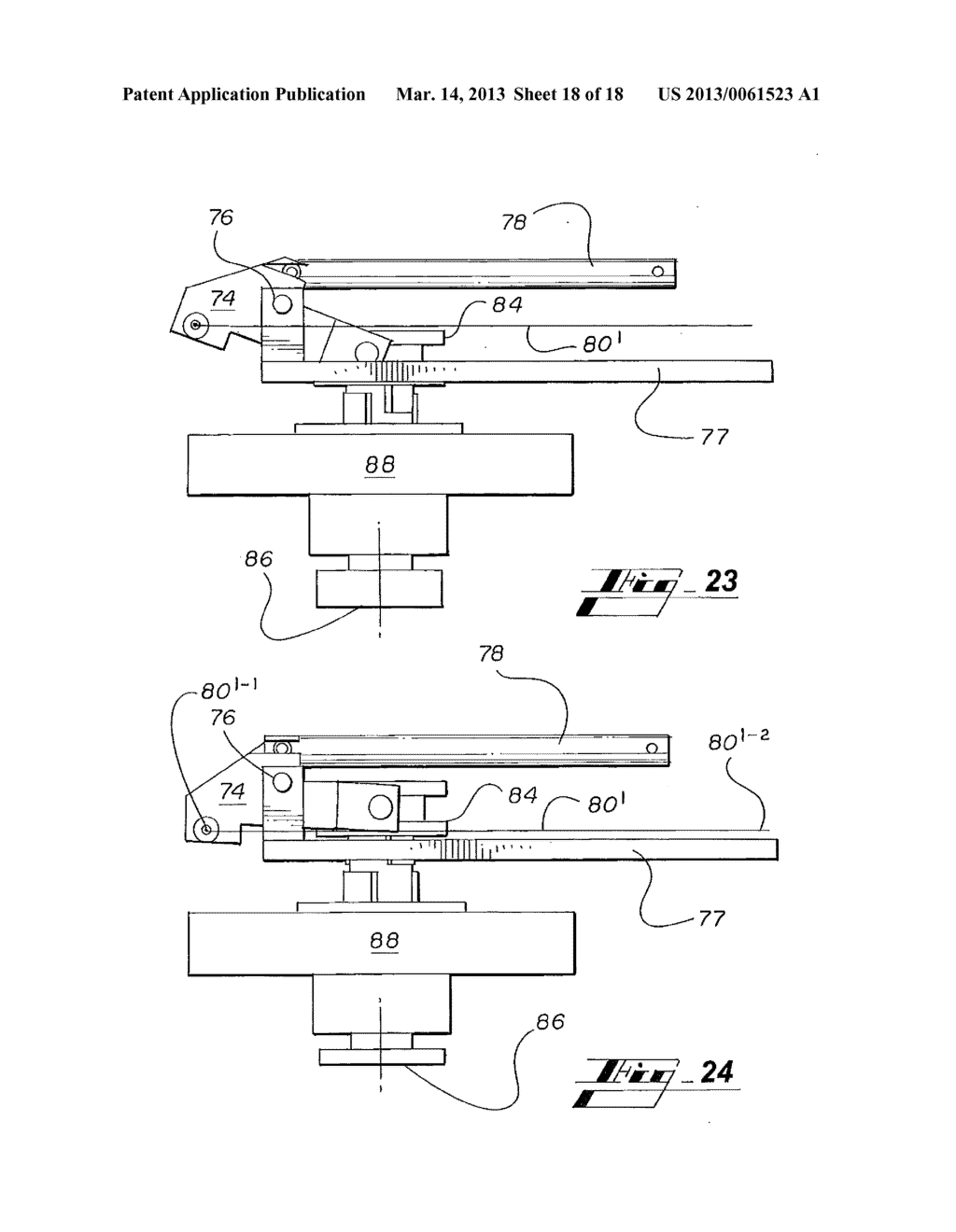 Actuation systems comprising an active-material actuator and pinch     protectection process for use with such systems - diagram, schematic, and image 19