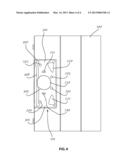 DOOR FRAME WITH A DEEP EMBOSS FOR HINGES AND METHOD OF MANUFACTURE OF A     DOOR FRAME WITH A DEEP EMBOSS FOR HINGES diagram and image