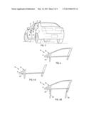 VEHICLE (AUTOMOBILE) FLUSH GLASS APPEARANCE ASSEMBLY diagram and image