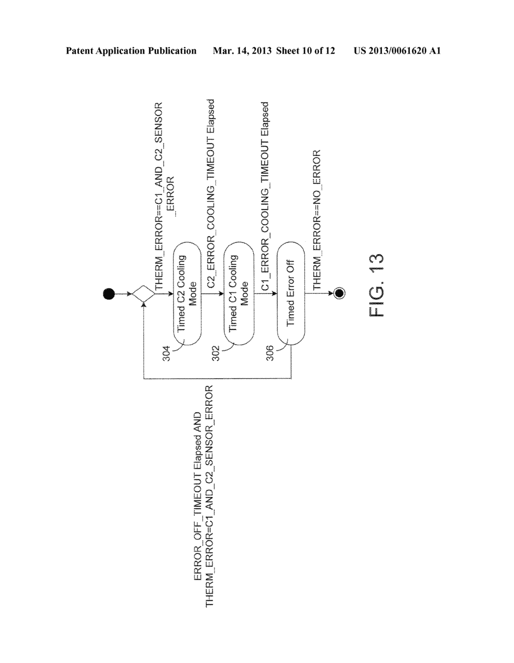SEQUENTIAL DUAL EVAPORATOR REFRIGERATOR AND METHOD OF CONTROLLING SAME - diagram, schematic, and image 11