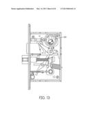 APPARATUS FOR AUTOMATICALLY RETURNING A LOCK TO A DESIRED ORIENTATION diagram and image