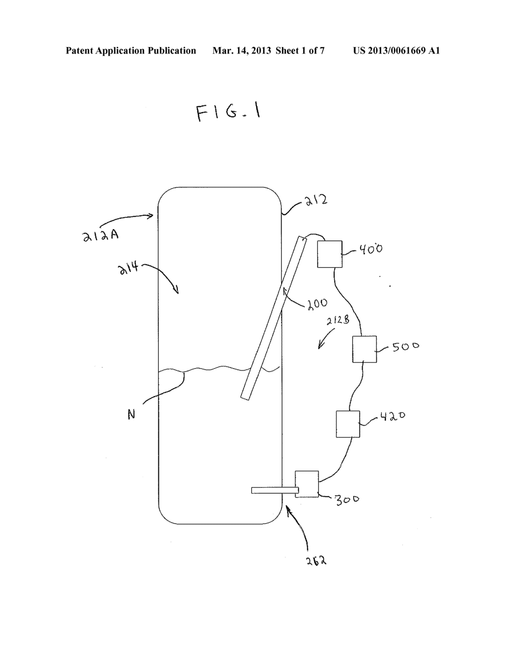 LEVEL DETECTOR FOR MEASURING FOAM AND AERATED SLURRY LEVEL IN A WET FLUE     GAS DESULFURIZATION ABSORBER TOWER - diagram, schematic, and image 02