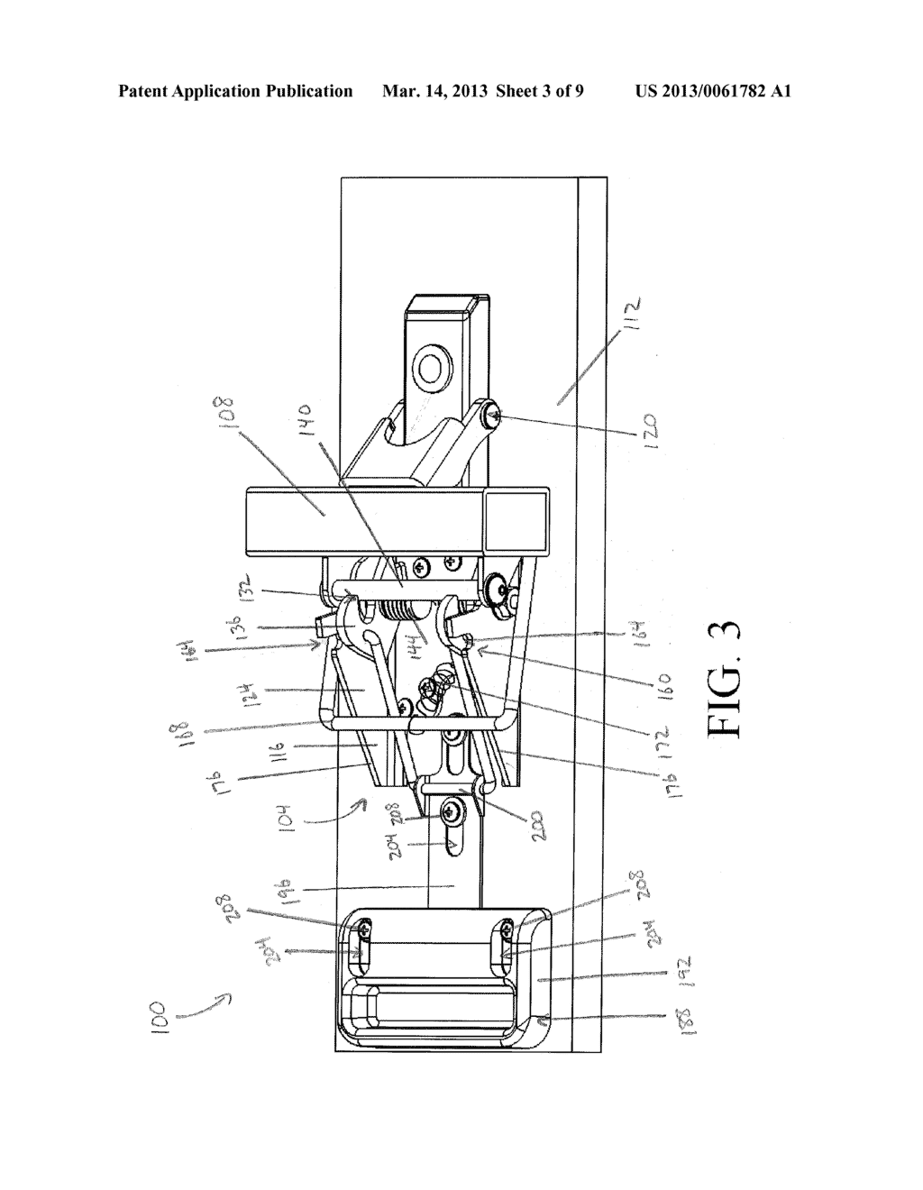 Tilting Tabletop Mechanism - diagram, schematic, and image 04