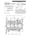 ENGINE ASSEMBLY INCLUDING MULTIPLE BORE CENTER PITCH DIMENSIONS diagram and image