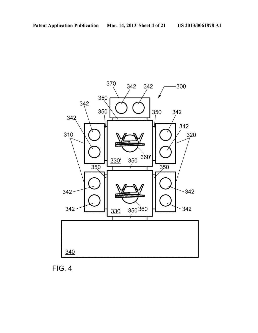 HIGH THROUGHPUT PROCESSING SYSTEM FOR CHEMICAL TREATMENT AND THERMAL     TREATMENT AND METHOD OF OPERATING - diagram, schematic, and image 05