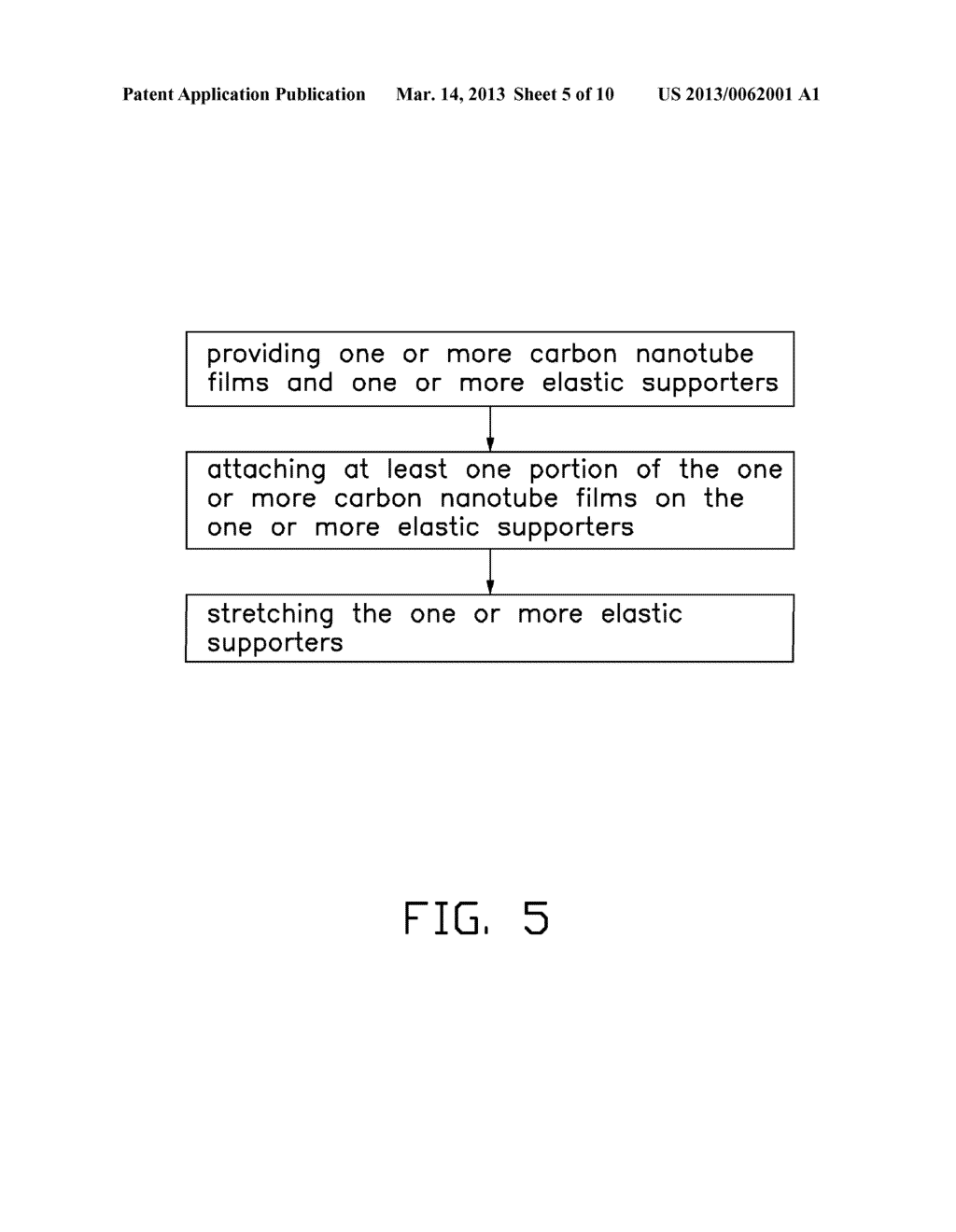 METHOD FOR LAYING CARBON NANOTUBE FILM - diagram, schematic, and image 06