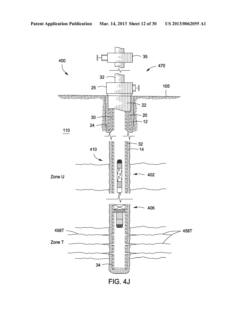 ASSEMBLY AND METHOD FOR MULTI-ZONE FRACTURE STIMULATION OF A RESERVOIR     USING AUTONOMOUS TUBULAR UNITS - diagram, schematic, and image 13