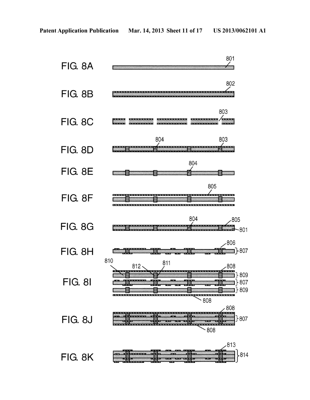 MULTILAYER WIRING SUBSTRATE, AND MANUFACTURING METHOD FOR MULTILAYER     SUBSTRATE - diagram, schematic, and image 12