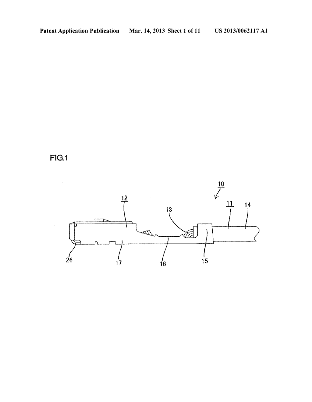 TERMINAL CONNECTOR AND ELECTRIC WIRE WITH TERMINAL CONNECTOR - diagram, schematic, and image 02