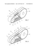 LOOPED MATERIAL BAND PROVIDED WITH A SPLICE diagram and image