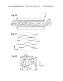 BENDABLE STRAIN RELIEF FLUID FILTER LINER, METHOD AND APPARATUS diagram and image