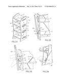 MULTI-PLY LAMINATED CORRUGATED DISPLAY RACK WITH A BACK WALL diagram and image