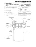 CONTAINER HAVING A PROGRAMMABLE COMBINATION LOCKING CAP diagram and image