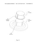 CONTAINER HAVING A PROGRAMMABLE COMBINATION LOCKING CAP diagram and image