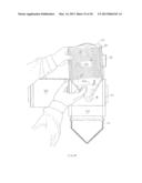 STRAINER DISPENSER AND METHOD OF USE diagram and image