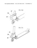 Interchangable Scooter and Article Carrier System diagram and image