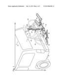 VEHICLE-MOUNTABLE BICYCLE CARRIER WITH SECURING JAW diagram and image