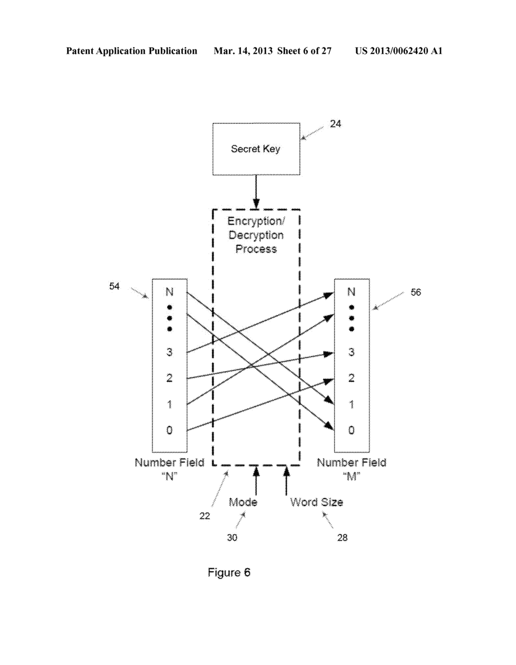 METHOD AND SYSTEM FOR THE GENERATION AND VALIDATION OF PERSONAL     IDENTIFICATION NUMBERS - diagram, schematic, and image 07