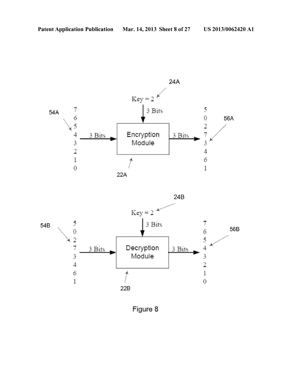 METHOD AND SYSTEM FOR THE GENERATION AND VALIDATION OF PERSONAL     IDENTIFICATION NUMBERS - diagram, schematic, and image 09