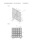 METHOD OF MEASURING CHARACTERISTICS OF SPECIMEN, AND APERTURE ARRAY     STRUCTURE AND MEASURING DEVICE USED IN SAME diagram and image