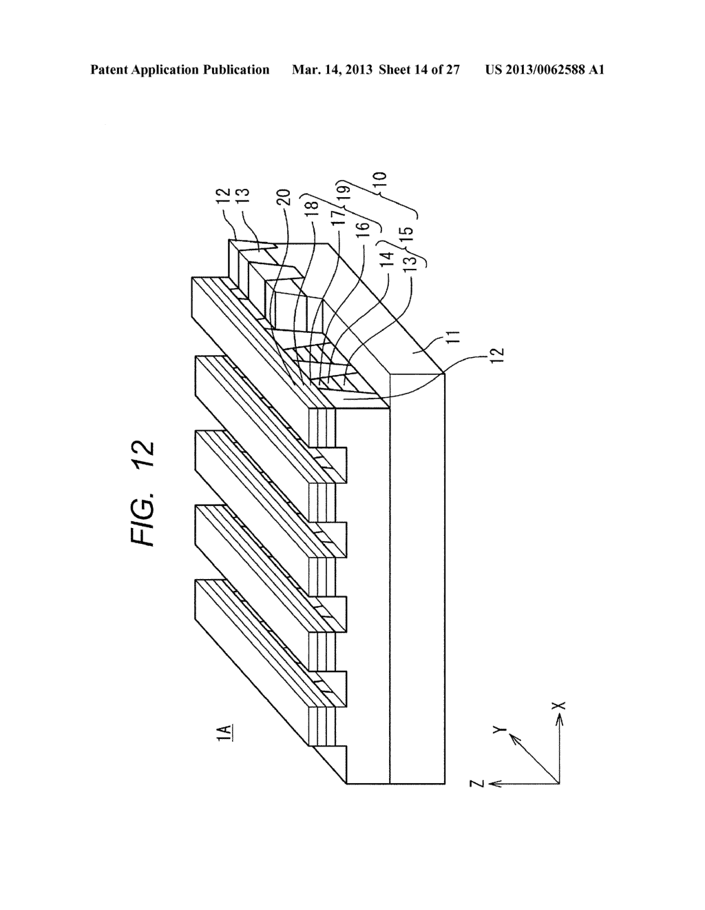 NONVOLATILE SEMICOCDUCTOR MEMORY DEVICE AND MANUFACTURING METHOD THEREOF - diagram, schematic, and image 15
