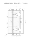 FRONTSIDE-ILLUMINATED BARRIER INFRARED PHOTODETECTOR DEVICE AND METHODS OF     FABRICATING THE SAME diagram and image