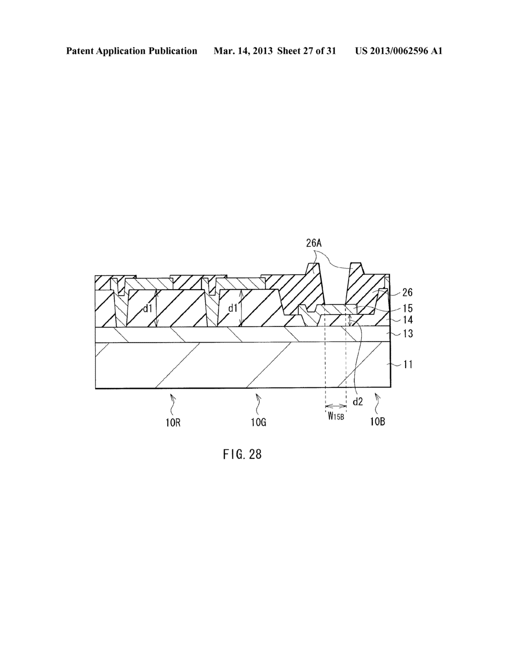 DISPLAY, METHOD OF MANUFACTURING THE SAME, AND ELECTRONIC UNIT - diagram, schematic, and image 28