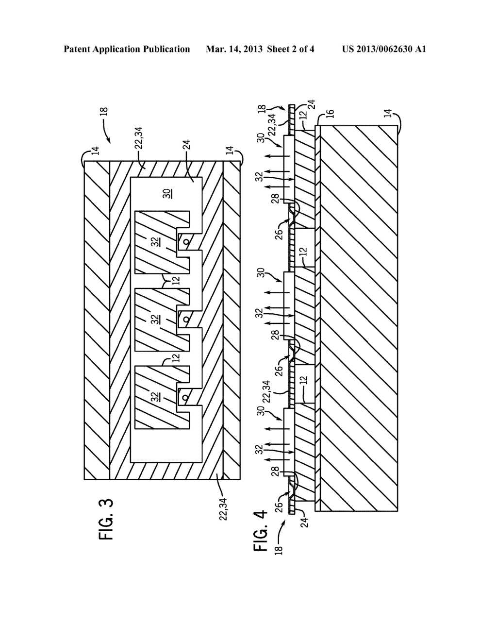 OVERLAY CIRCUIT STRUCTURE FOR INTERCONNECTING LIGHT EMITTING     SEMICONDUCTORS - diagram, schematic, and image 03