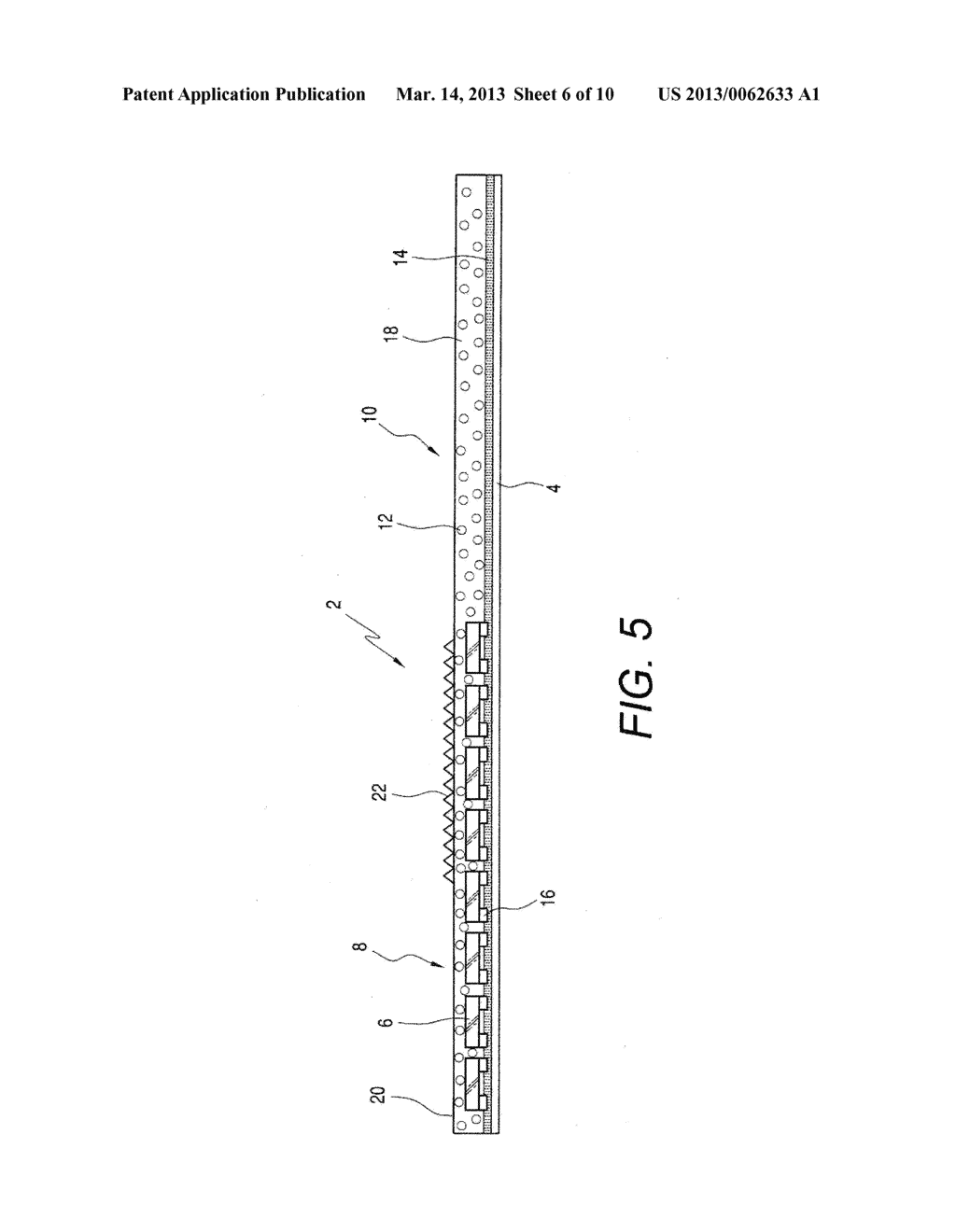 LED Array Having Embedded LED and Method Therefor - diagram, schematic, and image 07