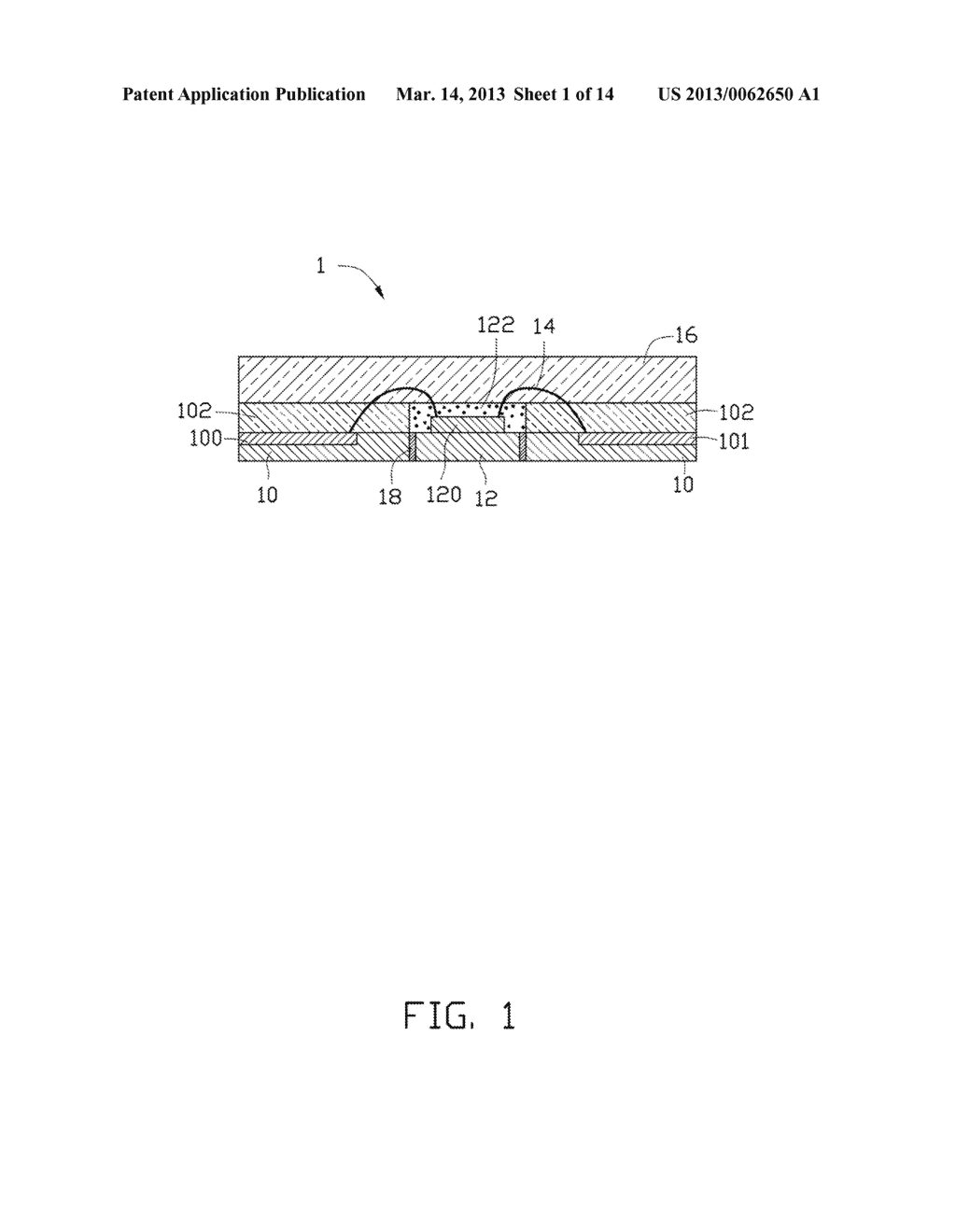 LED PACKAGE AND MOLD OF MANUFACTURING THE SAME - diagram, schematic, and image 02