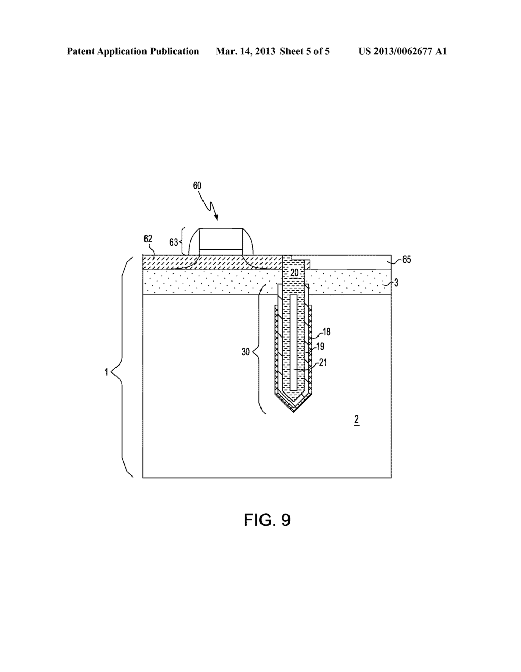 SELF-ALIGNED BOTTOM PLATE FOR METAL HIGH-K DIELECTRIC METAL INSULATOR     METAL (MIM) EMBEDDED DYNAMIC RANDOM ACCESS MEMORY - diagram, schematic, and image 06